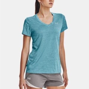 Under Armour Women’s Heatgear V-Neck T-Shirt